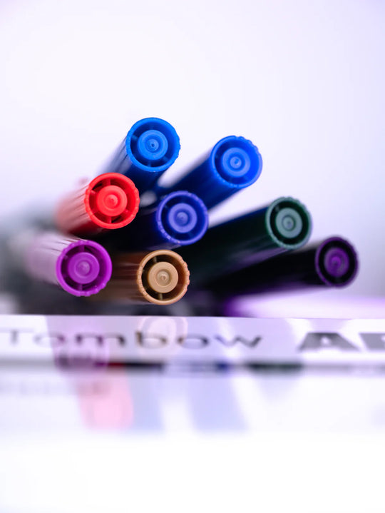 Freehand on skin: how to use Tombow markers in tattoo design.