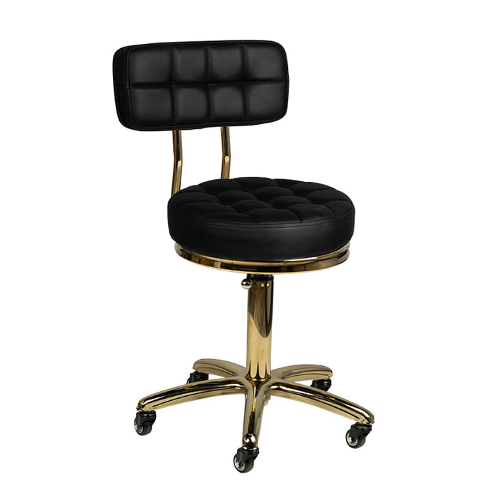 Taboret Gold AM-961 czarny
