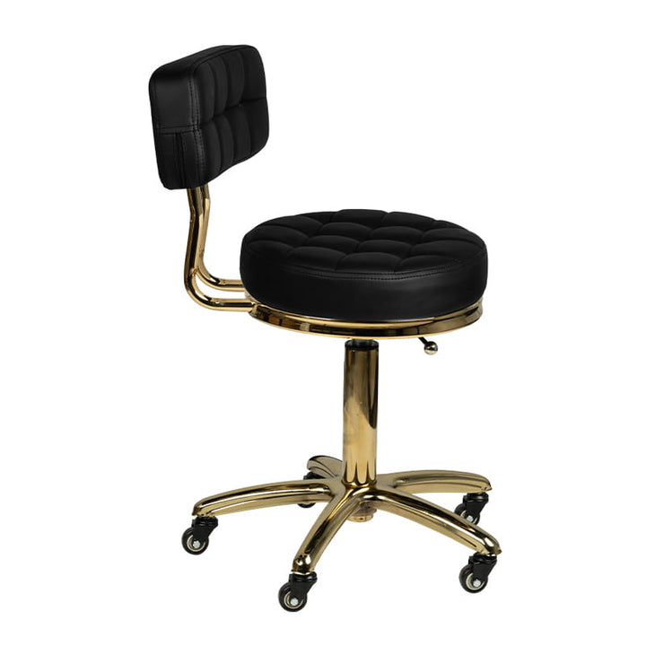 Taboret Gold AM-961 czarny