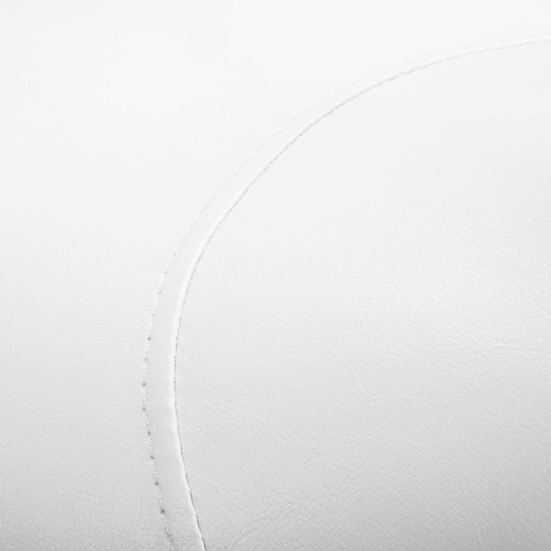 Taboret 6001-G złoto - biały