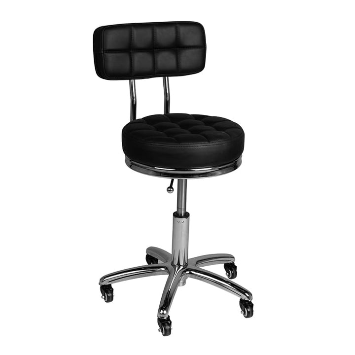 Taboret  AM-877 czarny