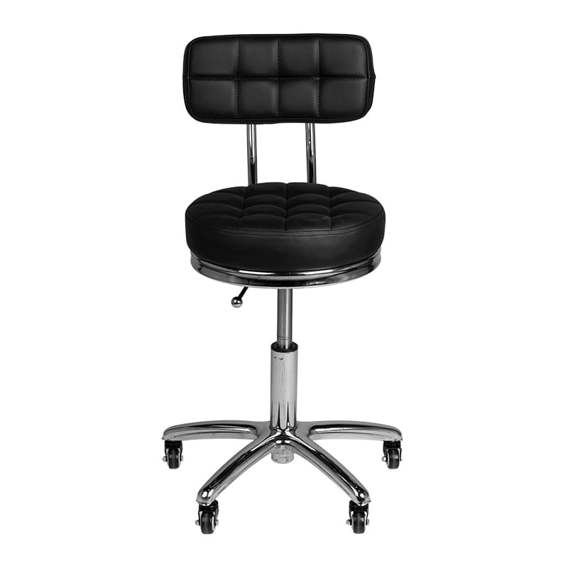 Taboret  AM-877 czarny