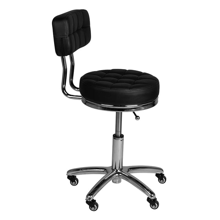 Taboret  AM-877 czarny
