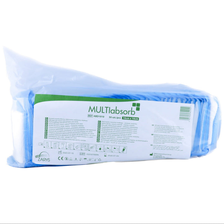Kompresy do Gojenia 20x25cm 50szt Jednorazowe MULTIabsorb Wysokochłonne
