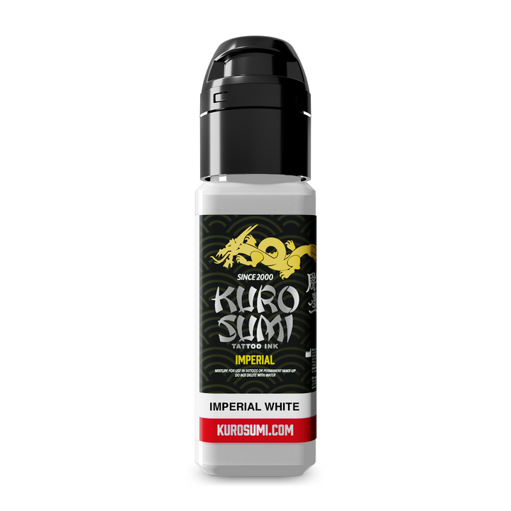 Kuro Sumi Imperial Tattoo Ink Imperial White 22ml - Tusz do Tatuażu