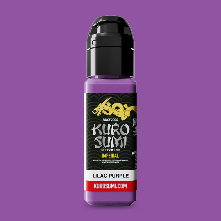 Kuro Sumi Imperial Tattoo Ink Lilac Purple 22ml - Tusz do Tatuażu