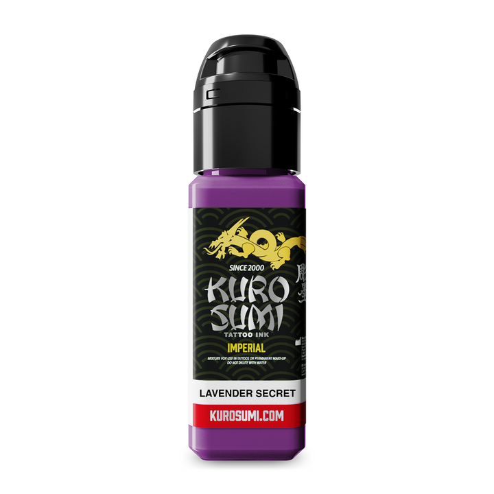 Kuro Sumi Imperial Tattoo Ink Lavender Secret 22ml - Tusz do Tatuażu