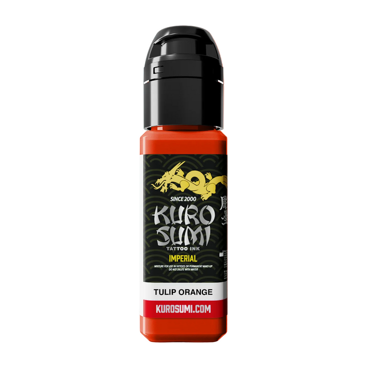 Kuro Sumi Imperial Tattoo Ink Tulip Orange 22ml - Tusz do Tatuażu
