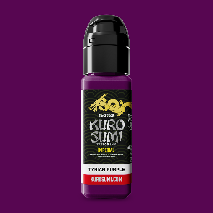 Kuro Sumi Imperial Tattoo Ink Tyrian Purple 22ml - Tusz do Tatuażu