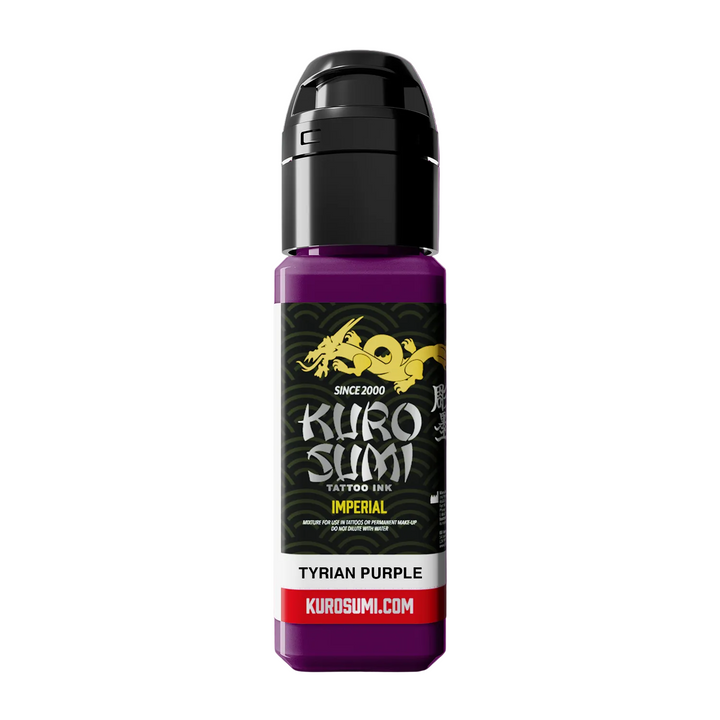Kuro Sumi Imperial Tattoo Ink Tyrian Purple 22ml - Tusz do Tatuażu