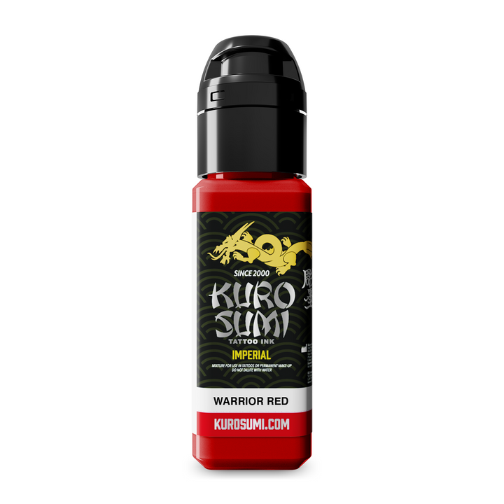 Kuro Sumi Imperial Tattoo Ink Warrior Red 22ml - Tusz do Tatuażu