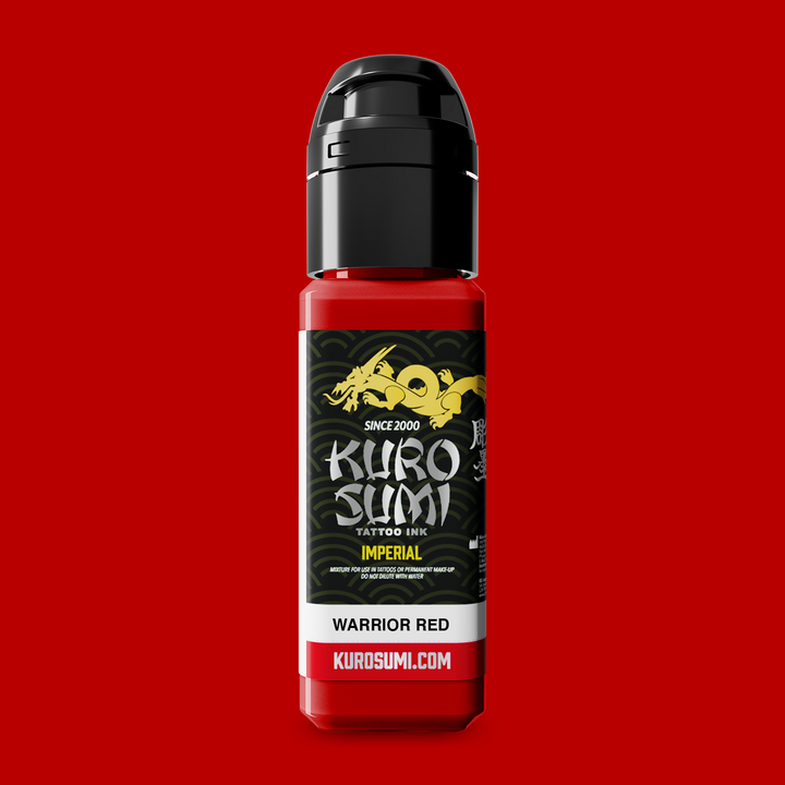 Kuro Sumi Imperial Tattoo Ink Warrior Red 22ml - Tusz do Tatuażu