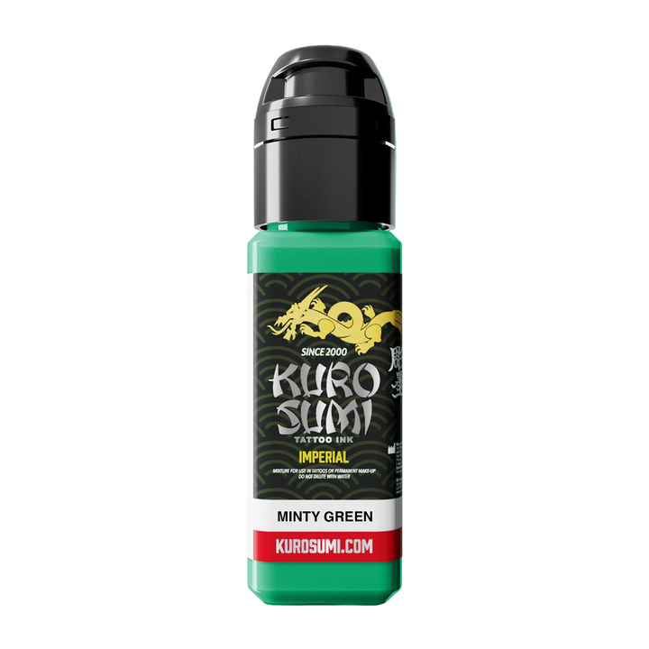 Kuro Sumi Imperial Tattoo Ink Minty Green 22ml - Tusz do Tatuażu