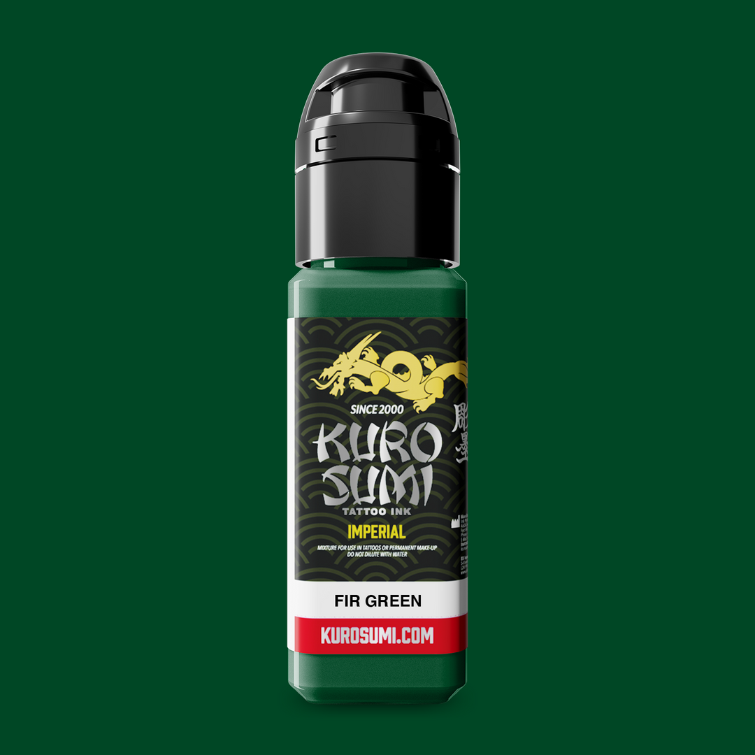 Kuro Sumi Imperial Tattoo Ink Fir Green 22ml - Tusz do Tatuażu
