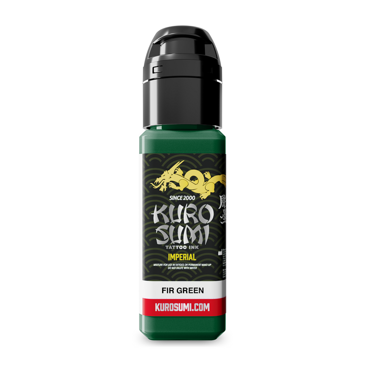 Kuro Sumi Imperial Tattoo Ink Fir Green 22ml - Tusz do Tatuażu
