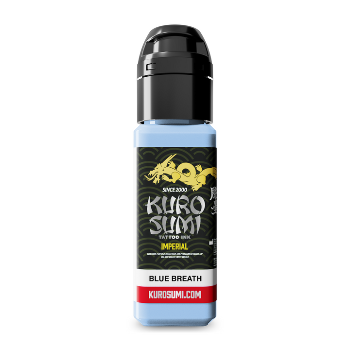 Kuro Sumi Imperial Tattoo Ink Blue Breath 22ml - Tusz do Tatuażu