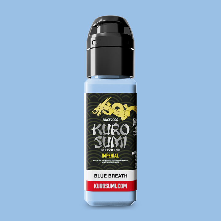 Kuro Sumi Imperial Tattoo Ink Blue Breath 22ml - Tusz do Tatuażu