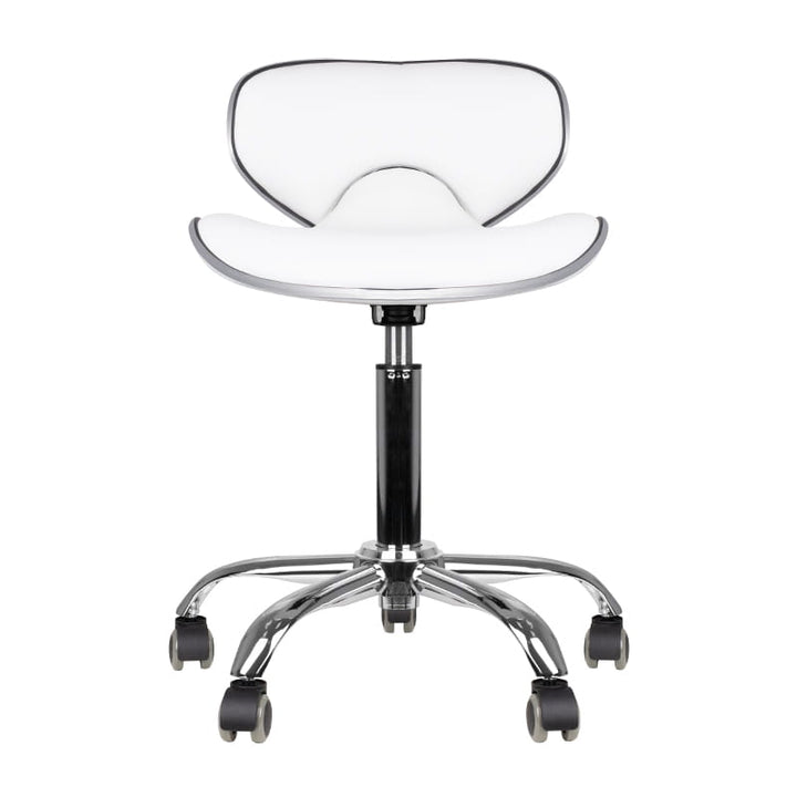 Gabbiano taboret kosmetyczny Q-4599 biały