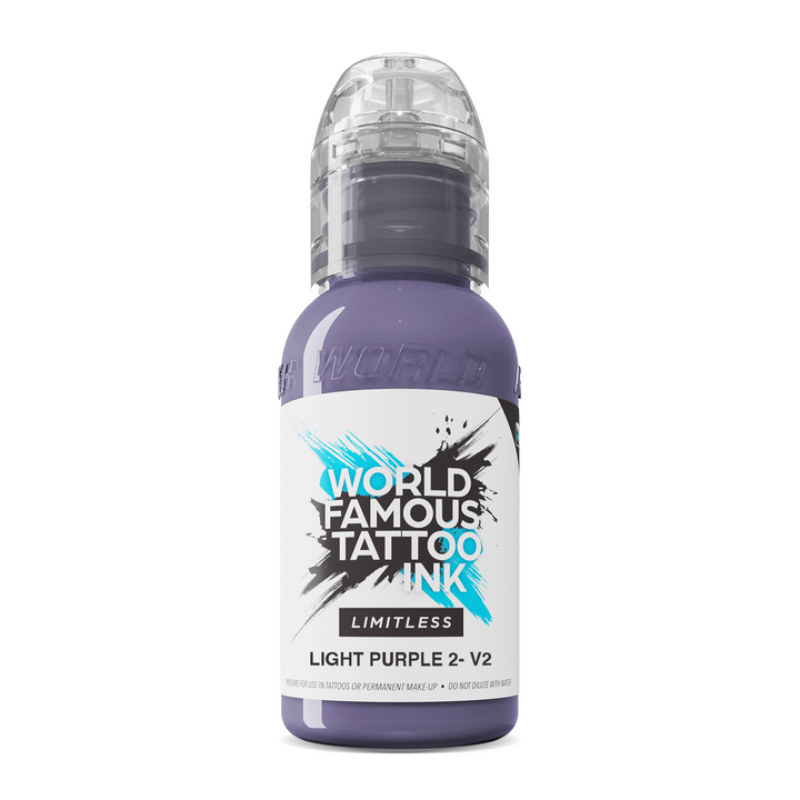 World Famous Limitless  Light Purple 2 v2 - Tusz do Tatuażu 30ml