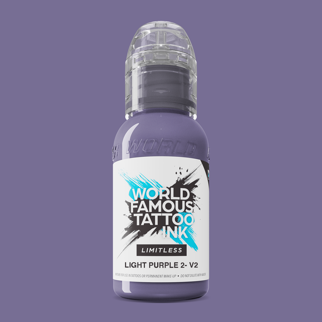 World Famous Limitless  Light Purple 2 v2 - Tusz do Tatuażu 30ml