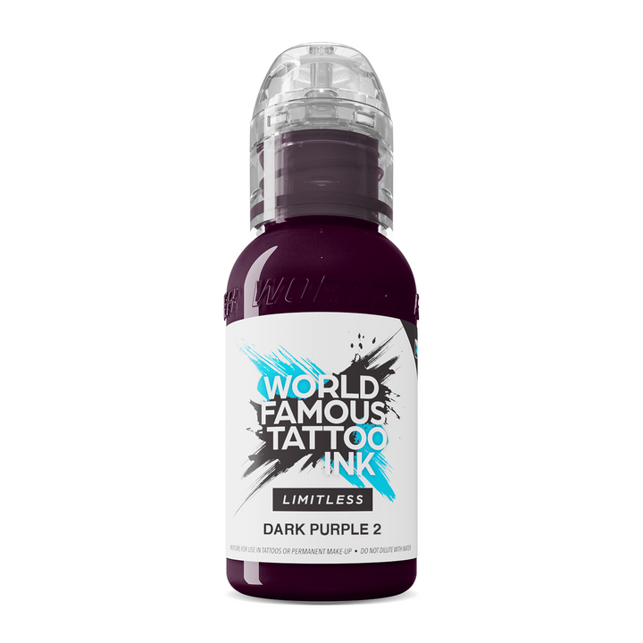 World Famous Limitless  Dark Purple 2  - Tusz do Tatuażu 30ml