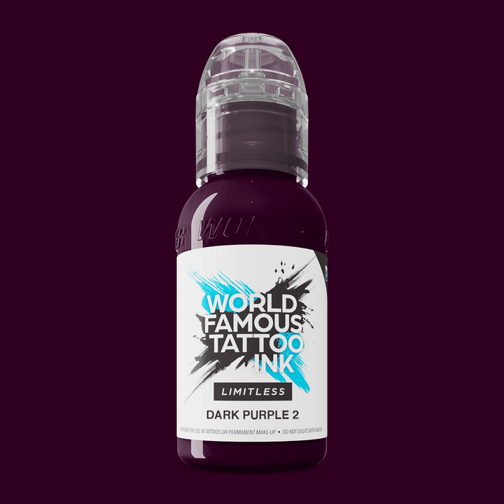 World Famous Limitless  Dark Purple 2  - Tusz do Tatuażu 30ml
