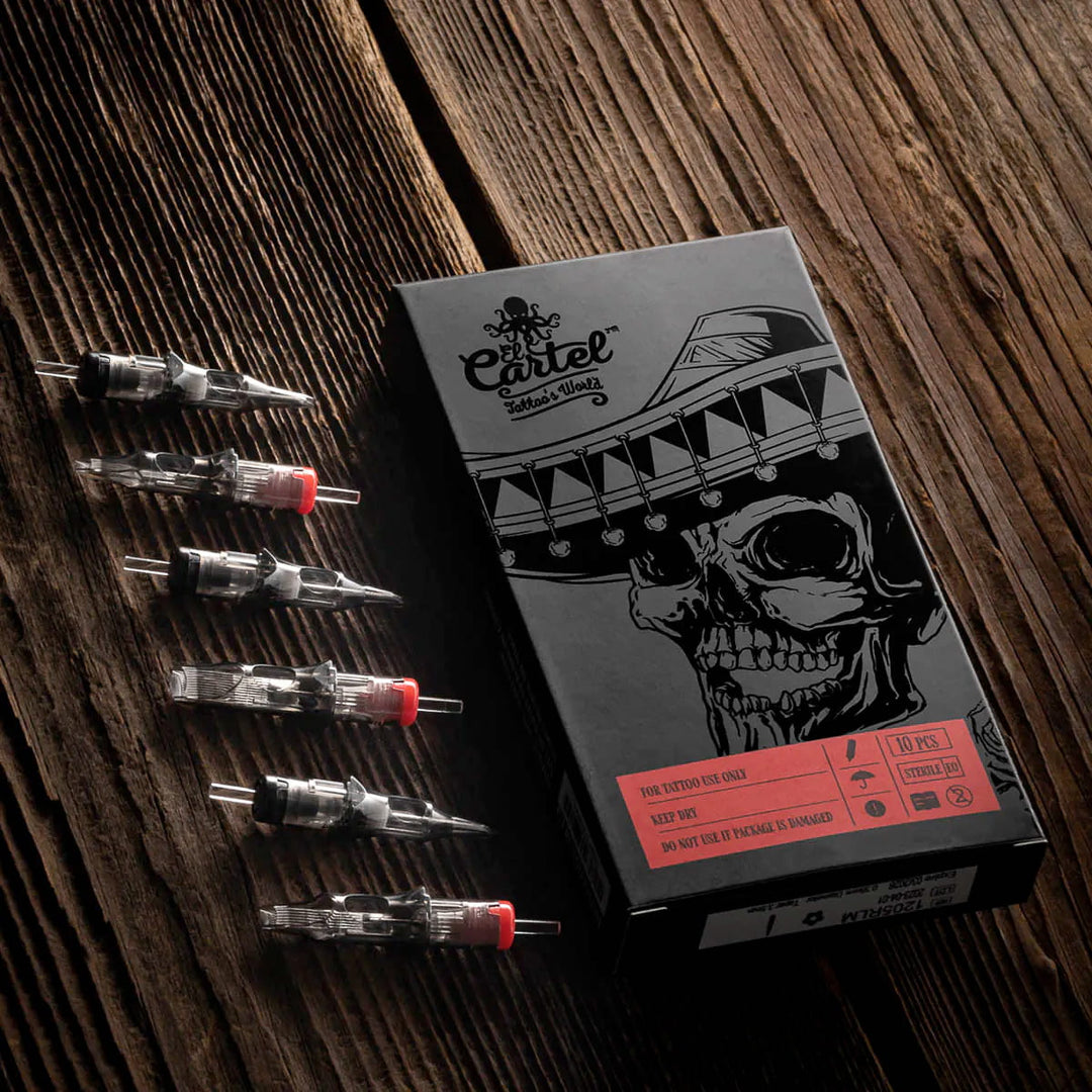 Igły Cartridge do Tatuażu El Cartel RMW Round Magnum Wide V2 10 szt.