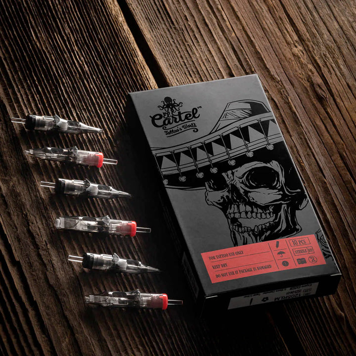 Igły Cartridge do Tatuażu El Cartel RMW Round Magnum Wide V2 10 szt.