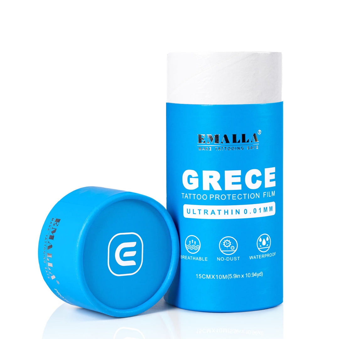 EMALLA Grece 0,01 mm Ultracienki Opatrunek w Rolce Folia Ochronna Second Skin  15cmx10m