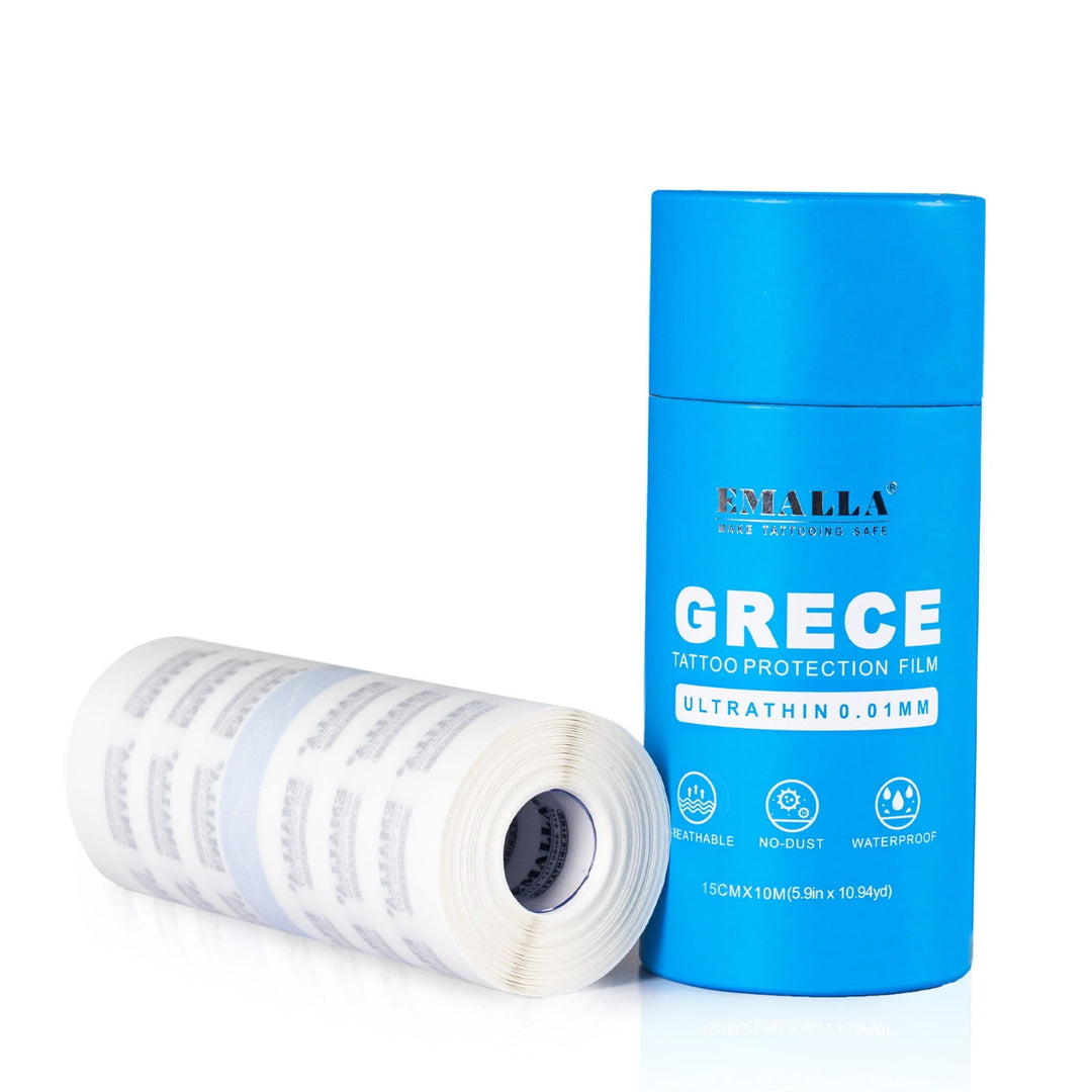 EMALLA Grece 0,01 mm Ultracienki Opatrunek w Rolce Folia Ochronna Second Skin  15cmx10m