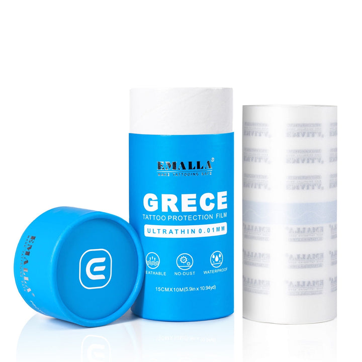 EMALLA Grece 0,01 mm Ultracienki Opatrunek w Rolce Folia Ochronna Second Skin  15cmx10m