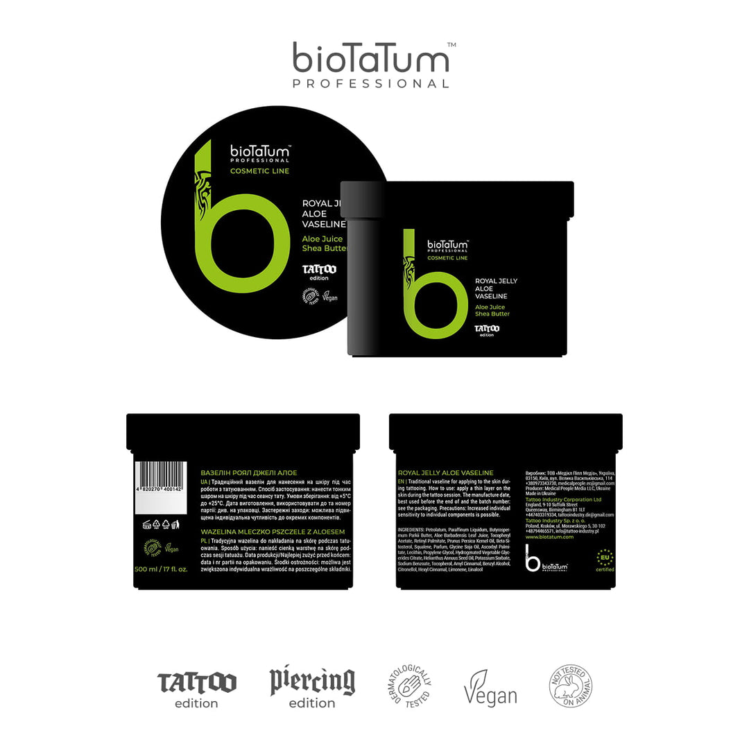 BioTaTum Royal Jelly Aloe Wazelina 500 ml