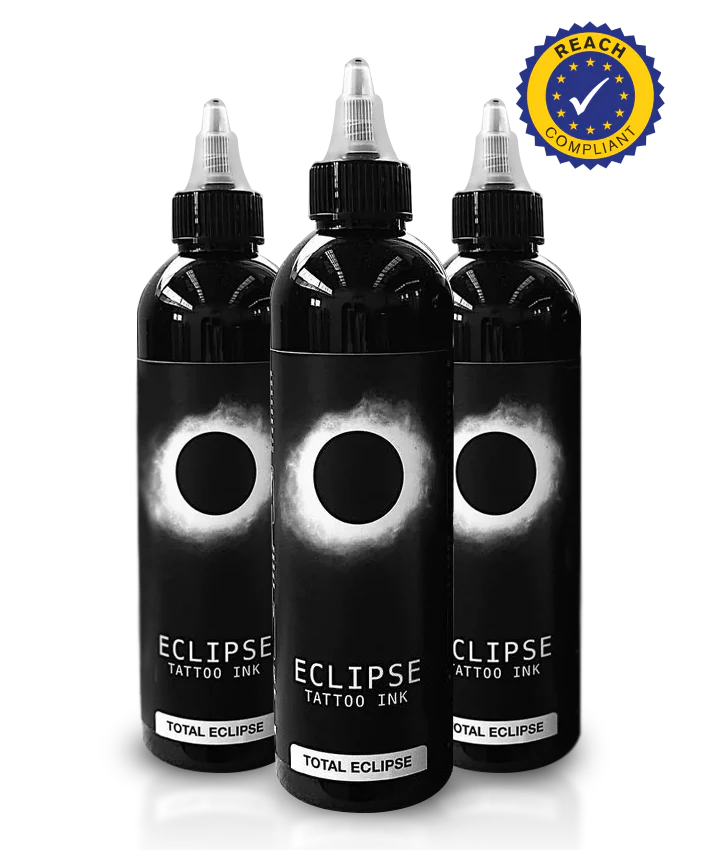 ECLIPSE Black - Czarny Tusz do Tatuażu 260ml REACH