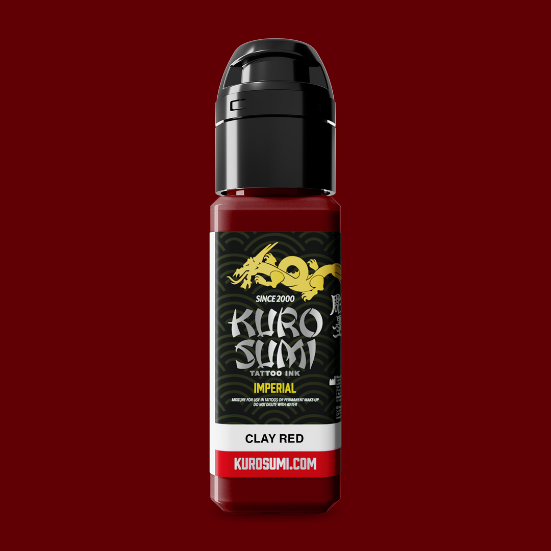 Kuro Sumi Imperial Tattoo Ink Clay Red 22ml - Tusz do Tatuażu