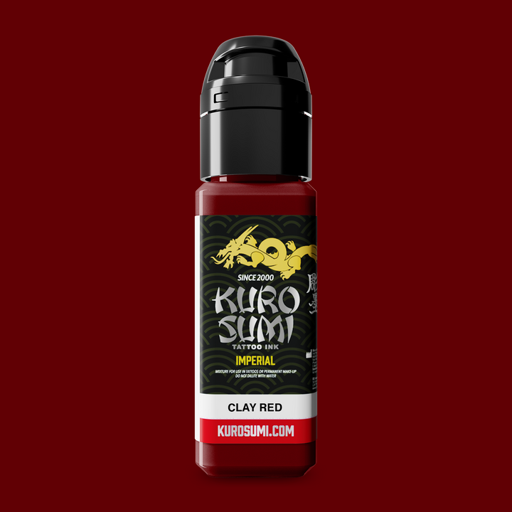 Kuro Sumi Imperial Tattoo Ink Clay Red 22ml - Tusz do Tatuażu