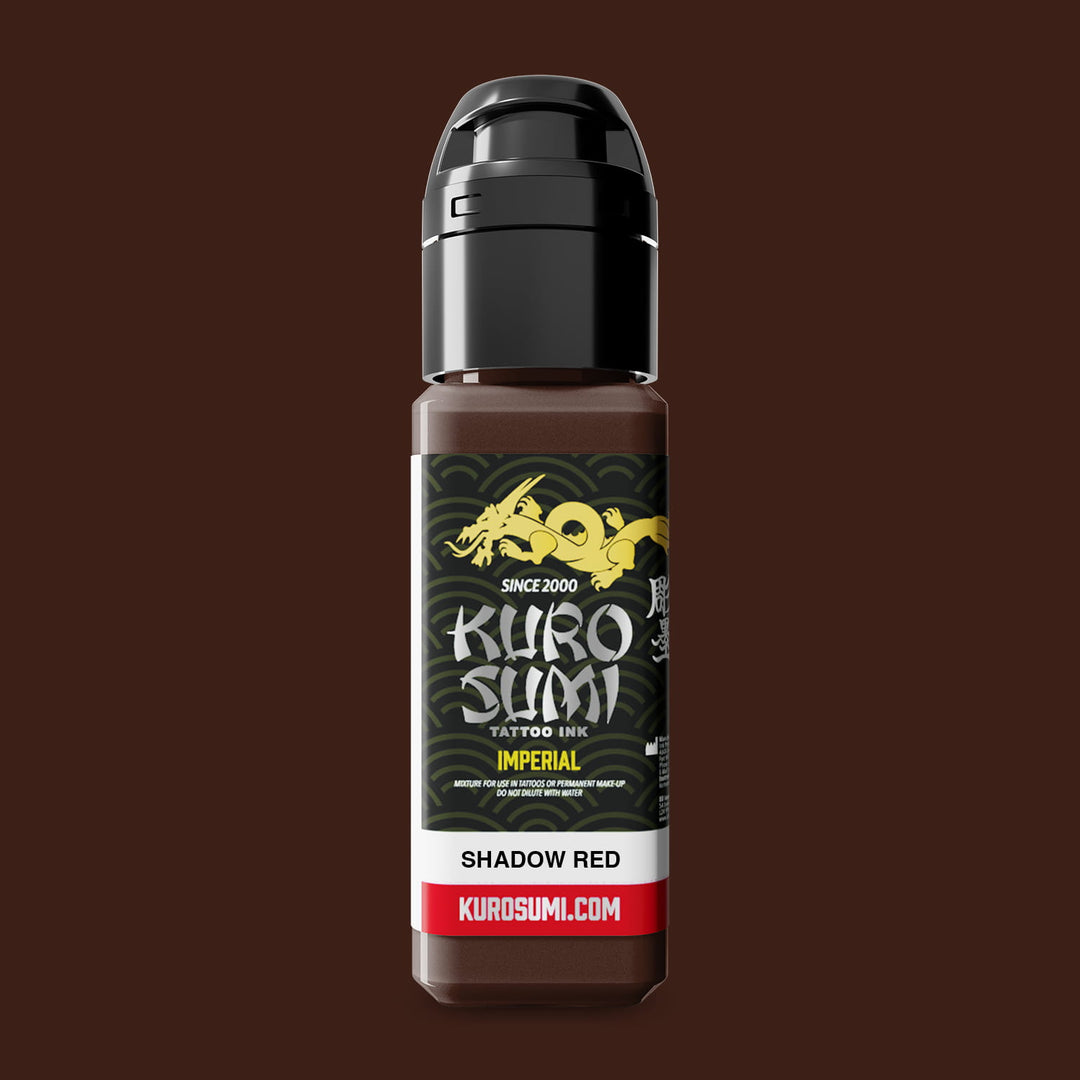 Kuro Sumi Imperial Tattoo Ink Shadow Red 22ml - Tusz do tatuażu
