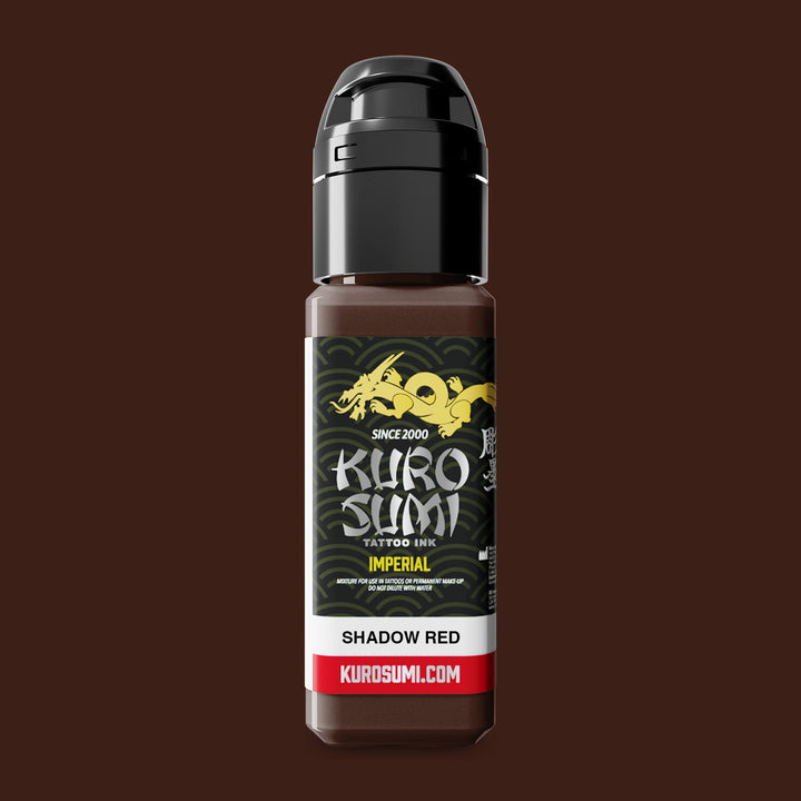 Kuro Sumi Imperial Tattoo Ink Shadow Red 22ml - Tusz do tatuażu