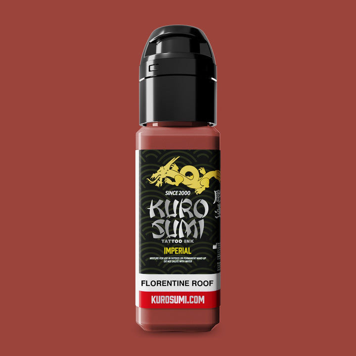 Kuro Sumi Imperial Tattoo Ink Florentine Roof 22ml - Tusz do Tatuażu