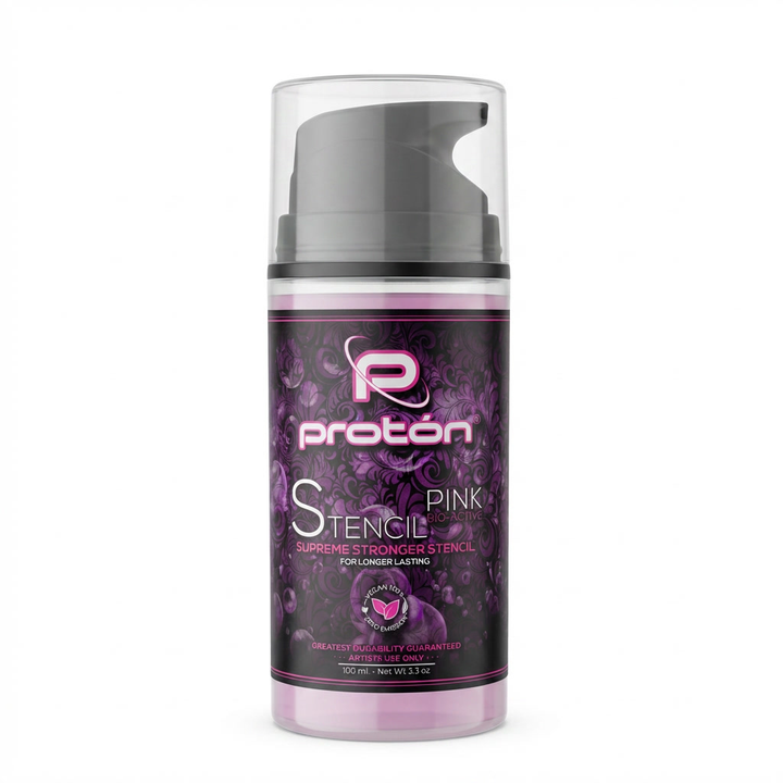 Żel do Odbijania Kalki Wzorów Proton Stencil Pink AIRLESS SYSTEM 100ml