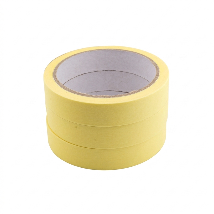 Taśma Papierowa Żółta 19mmx25m