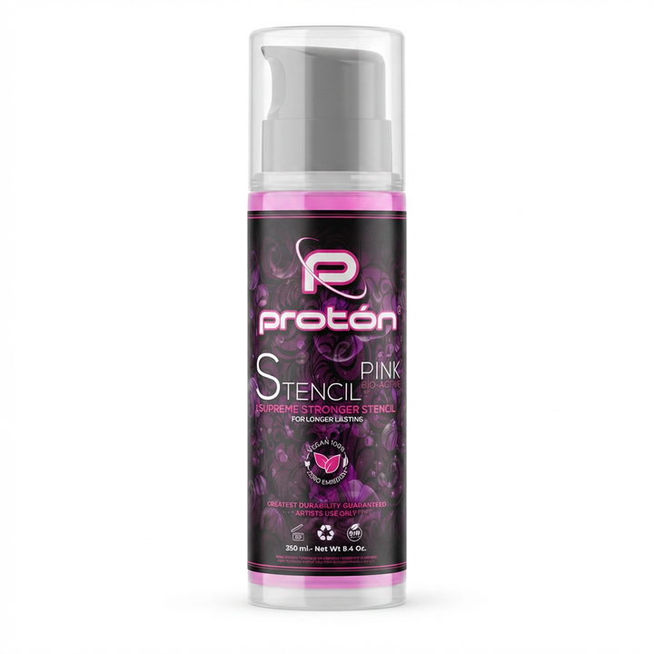 Żel do Odbijania Kalki Wzorów Proton Stencil Pink AIRLESS SYSTEM 250ml